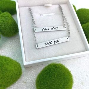 Smartass & Sass Life’s Short Talk Fast Necklace